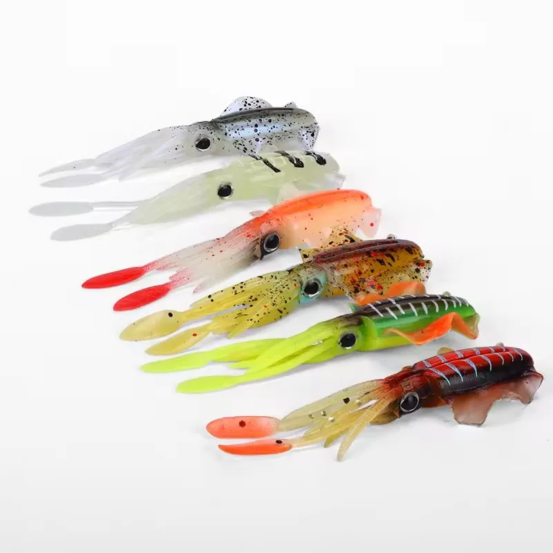 Fishing Equipment Deals - WEIHE （5pcs） 7cm/2g 10.5cm/7g Soft Fishing