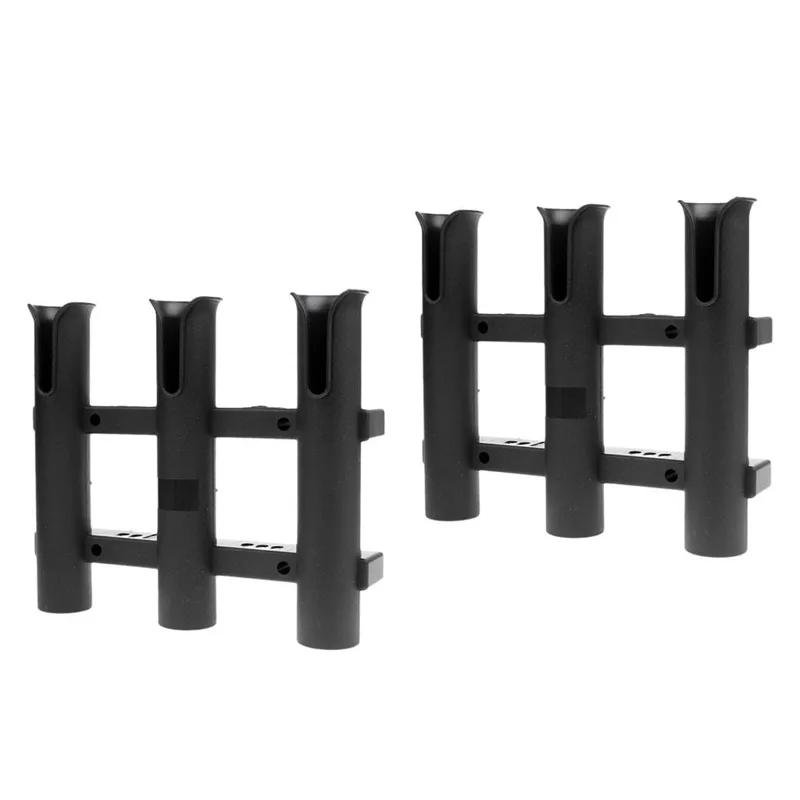 Fishing Equipment Holder - Black PP Fishing Rod Holder Rack