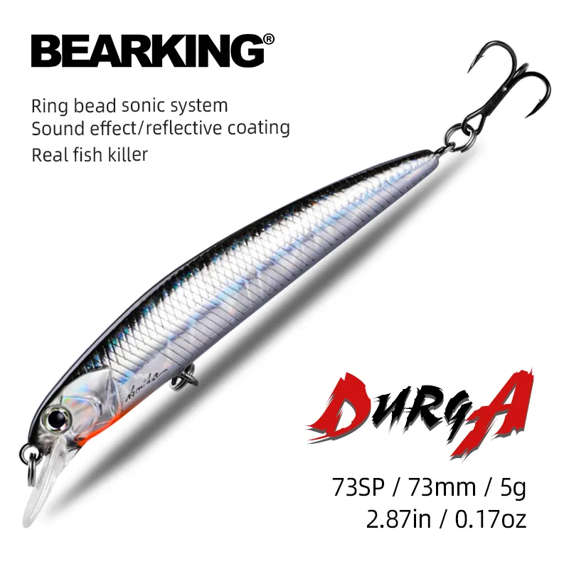 Fishing Equipment Deals - BEARKING New model 73mm 5g professional