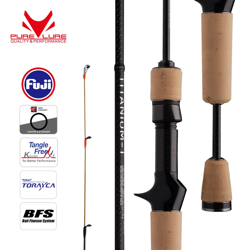 Fishing Equipment Guide - PURELURE TITANIUM-T XUL BFS Rod 0.5-6g