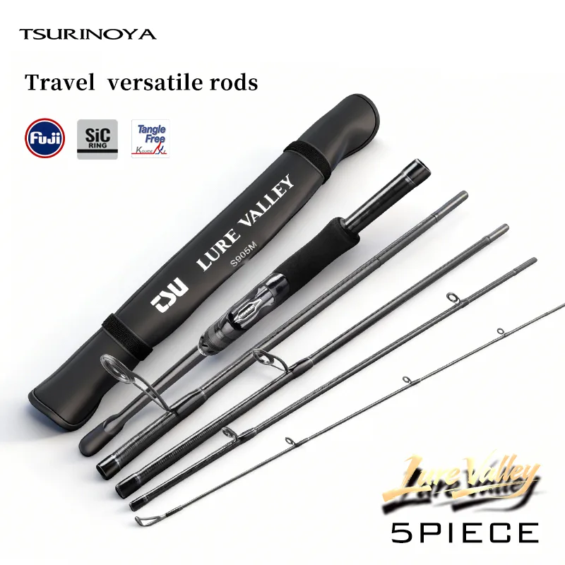Fishing Equipment Guide - TSURINOYA LURE VALLEY Travel Rod 5