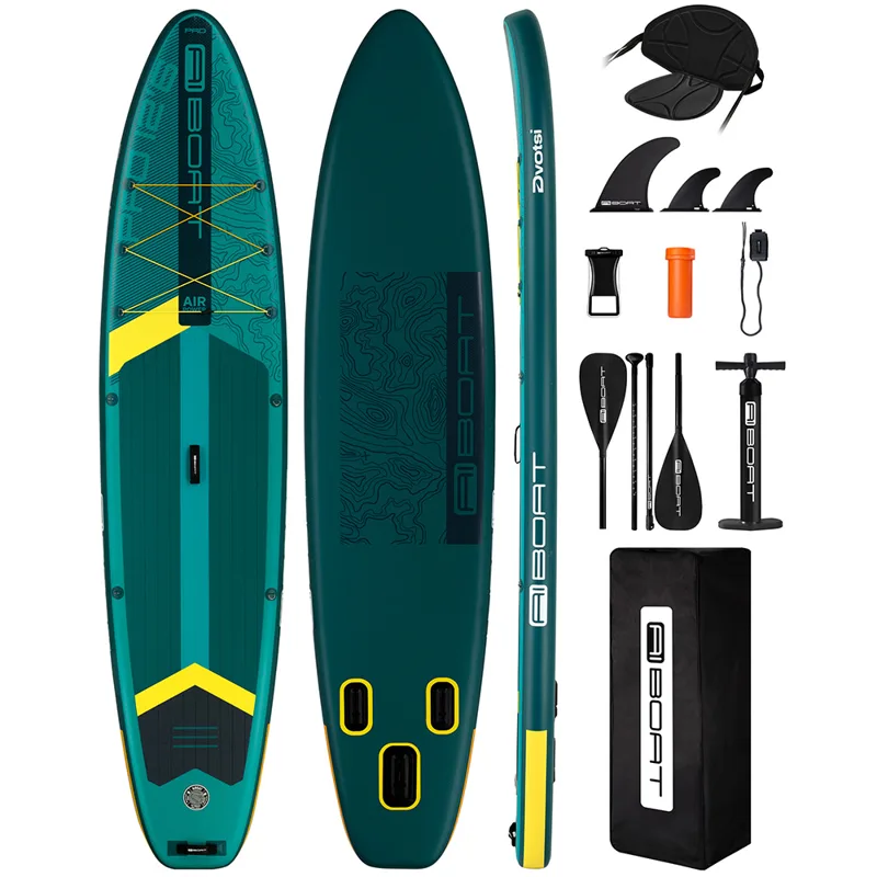 Fishing Equipment Stores - AIBOAT Green Pro SUP Waterproof Inflatable