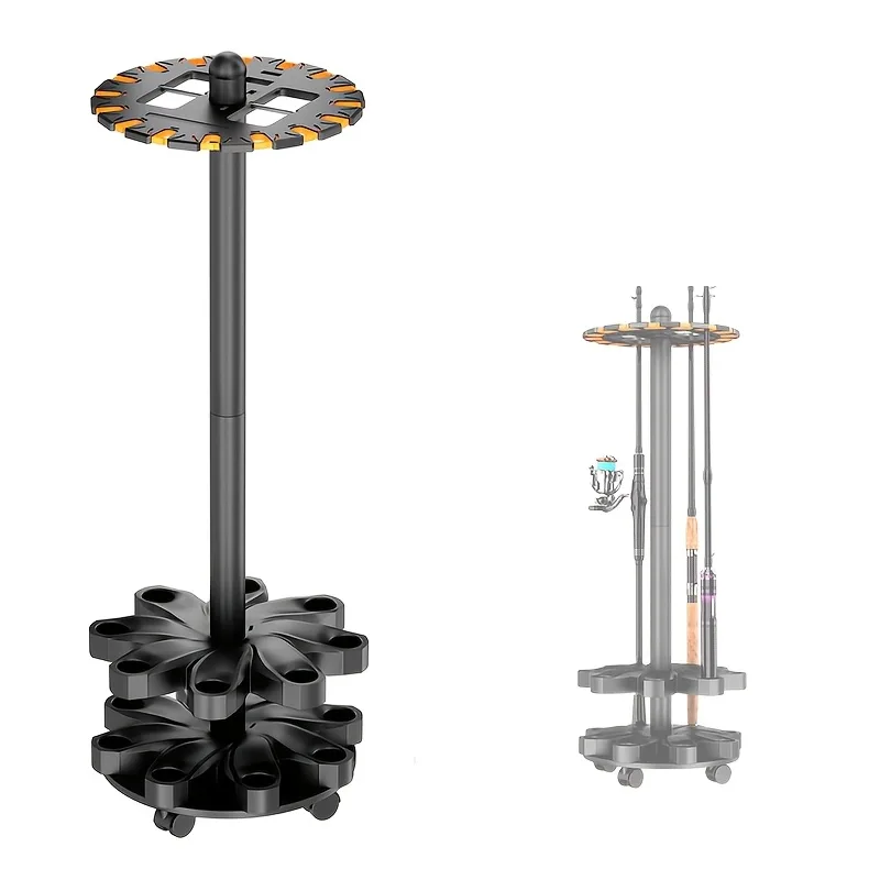 Fishing Equipment Holder - Fishing Rod Holders for Garage 360