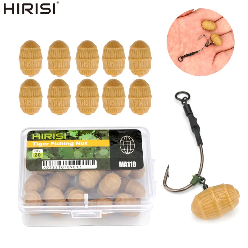 Fishing Equipment Ebay - Hirisi 20pcs European Nuts Carp Fishing