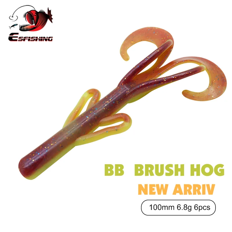 Fishing Equipment Ebay - ESFISHING New Shrimp BB Brush Hog