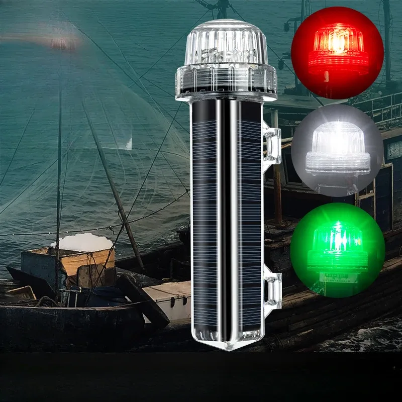 Fishing Equipment Stores - New Solar Ocean Signal Light Navigation