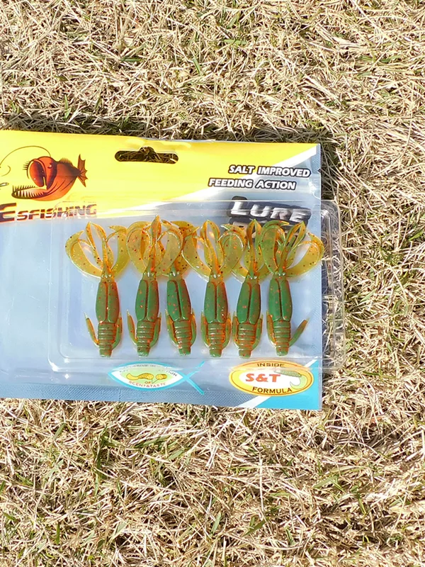 Fishing Equipment Ebay - ESFISHING 10pcs Small Bass Craw Crazy