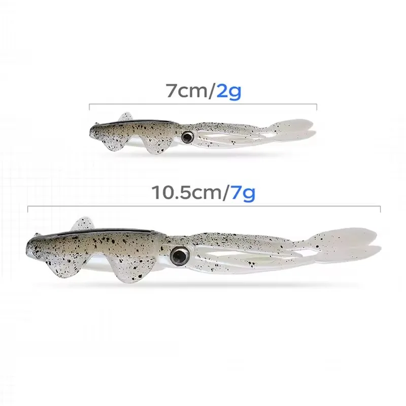 WEIHE （5pcs） 7cm/2g 10.5cm/7g  - Fishing Equipment Deals 评论和价格