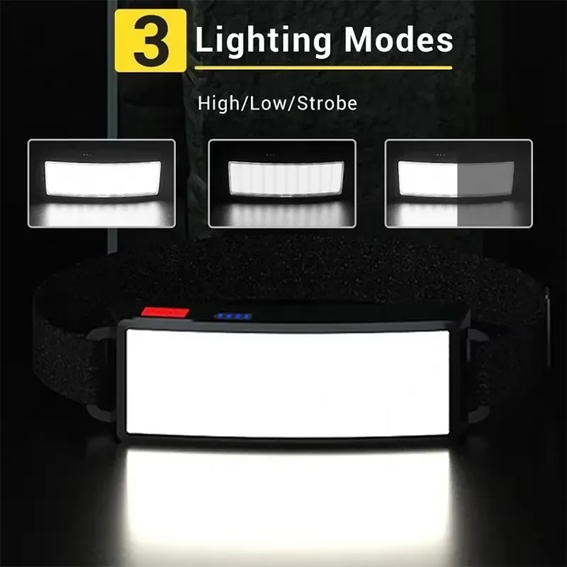 Powerful COB LED Headlamp 4 Li - Fishing Headlamp 评论和价格
