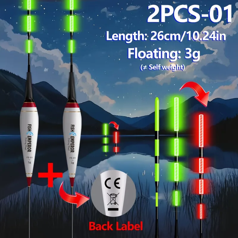 Bite Float 2PCS Intelligent co - Fishing Equipment Ebay 评论和价格