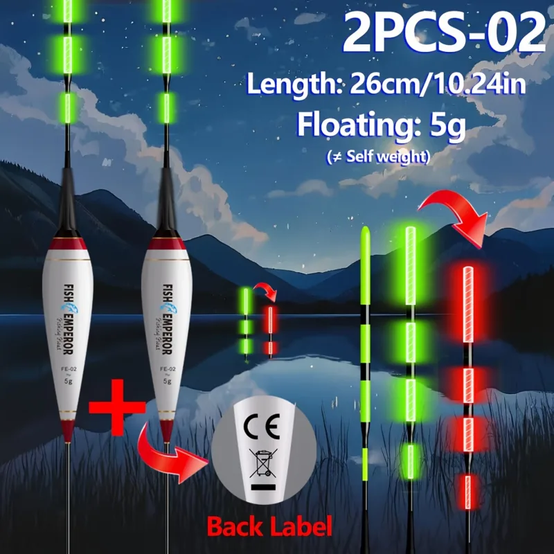 Bite Float 2PCS Intelligent co - Fishing Equipment Ebay 评论和价格