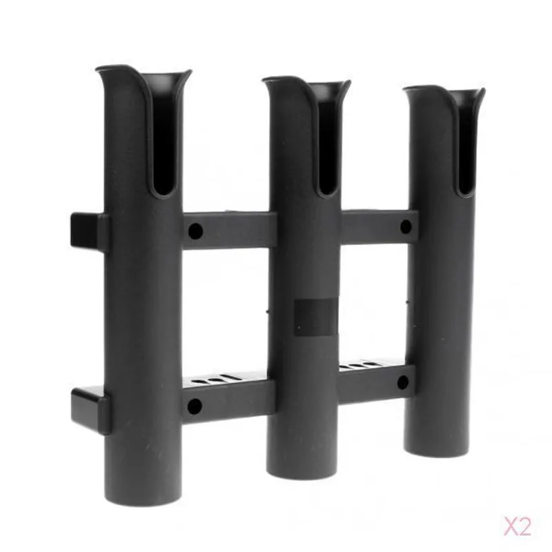 Black PP Fishing Rod Holder Ra - Fishing Equipment Holder 评论和价格