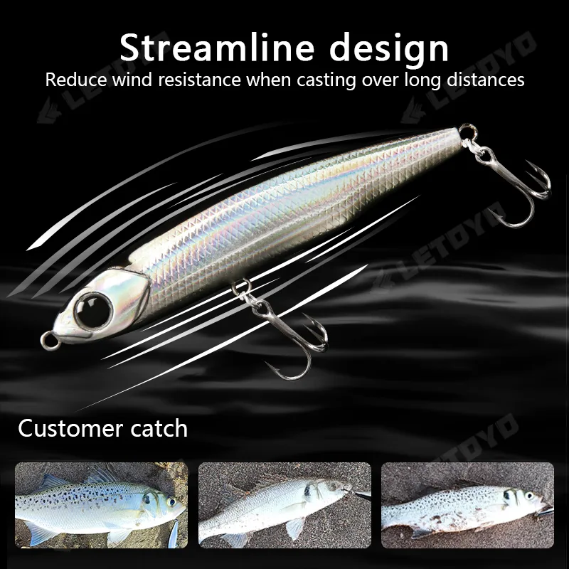 LETOYO Sinking Pencil 17g 12g- - Fishing Equipment Deals 评论和价格
