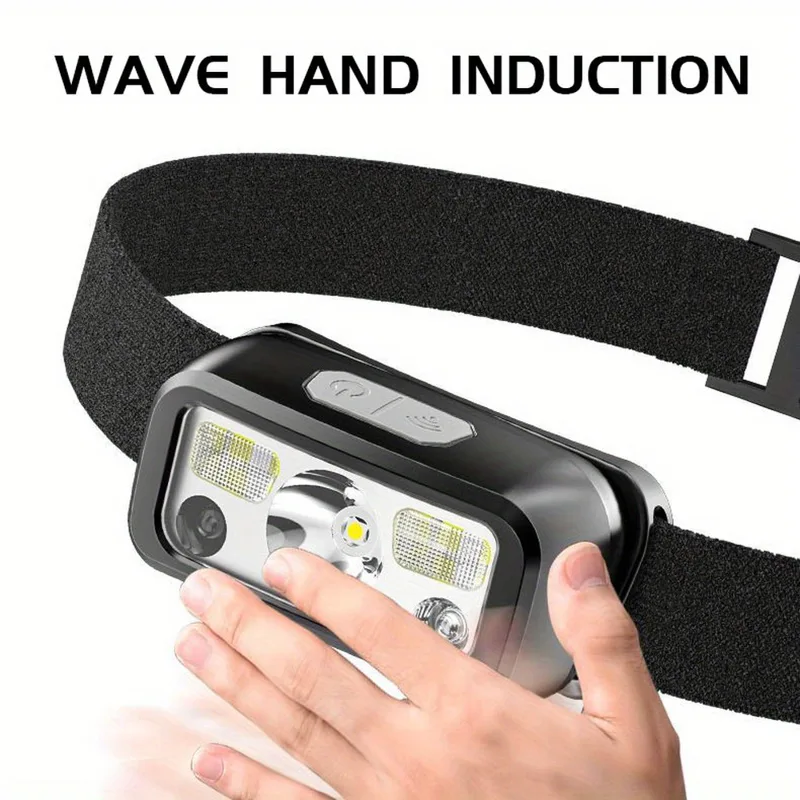 Powerful COB LED Sensor Headla - Fishing Headlamp 评论和价格