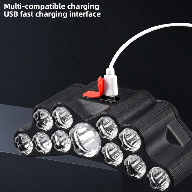 11 LED Headlamp Strong Light H - Fishing Headlamp 评论和价格