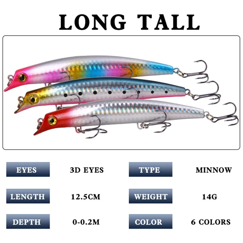 6pcs Crankbaits Fishing Lures  - Fishing Equipment Deals 评论和价格