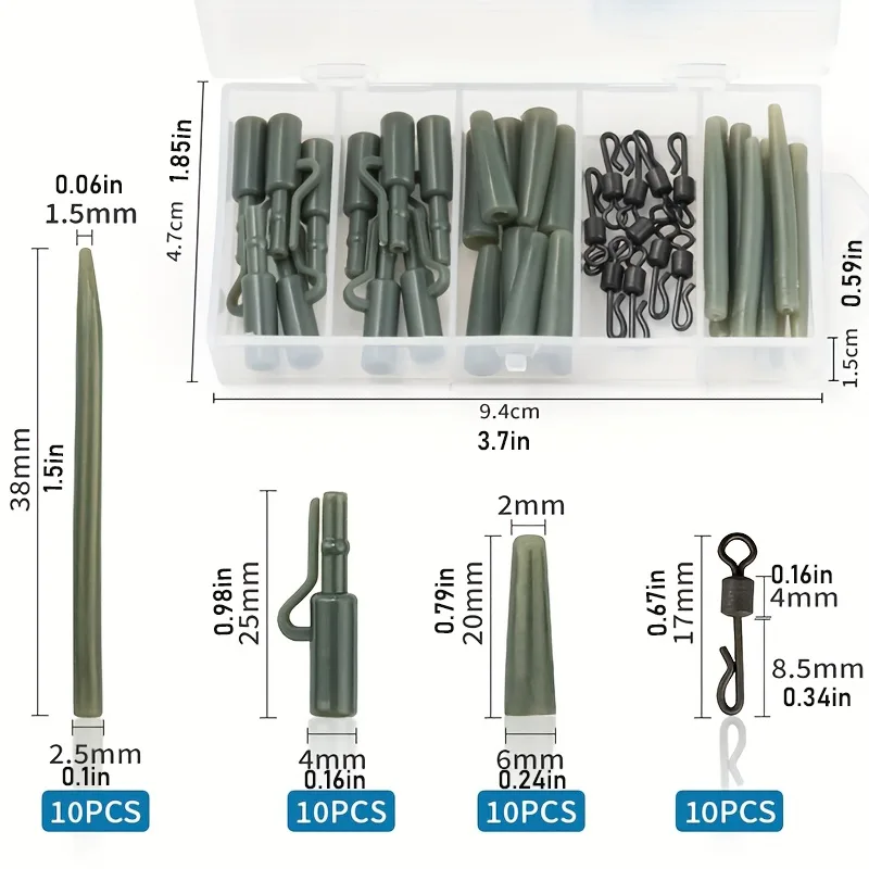 40pcs European Carp Fishing Ri - Fishing Equipment Ebay 评论和价格
