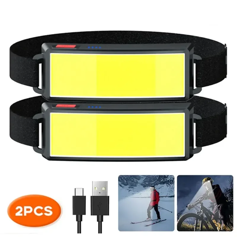 COB Portable LED Headlights Ou - Fishing Headlamp 评论和价格