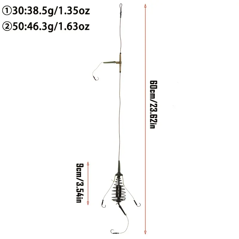 1PC #30/50 European Inline Lea - Fishing Equipment Ebay 评论和价格