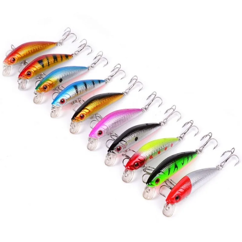 Fishing Lure 70mm 8g 3D Eyes C - Fishing Equipment Deals 评论和价格