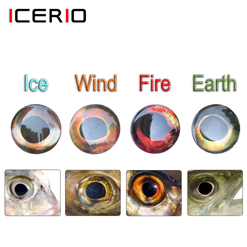 ICERIO 100PCS  Holographic 3D  - Fishing Equipment Deals 评论和价格