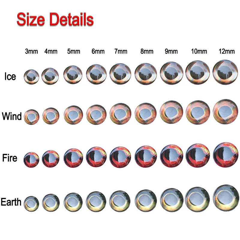 ICERIO 100PCS  Holographic 3D  - Fishing Equipment Deals 评论和价格