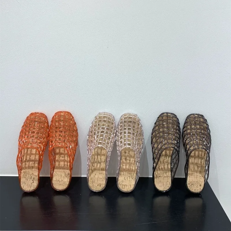 Round Toe PVC Crystal Slippers - Fishing Equipment Net 评论和价格