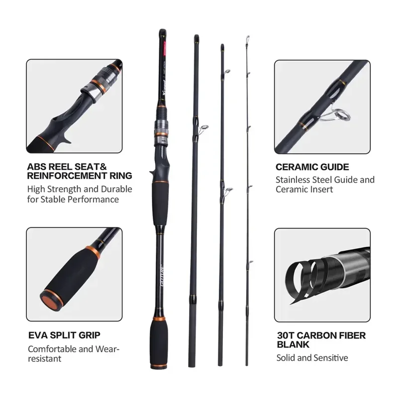 Goture Xceed 4 Setions Travel  - Fishing Equipment Guide 评论和价格