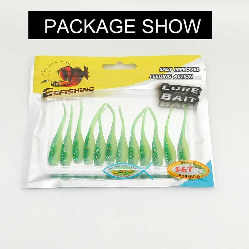 ESFISHING Baby Shad 50mm Soft  - Fishing Equipment Ebay 评论和价格