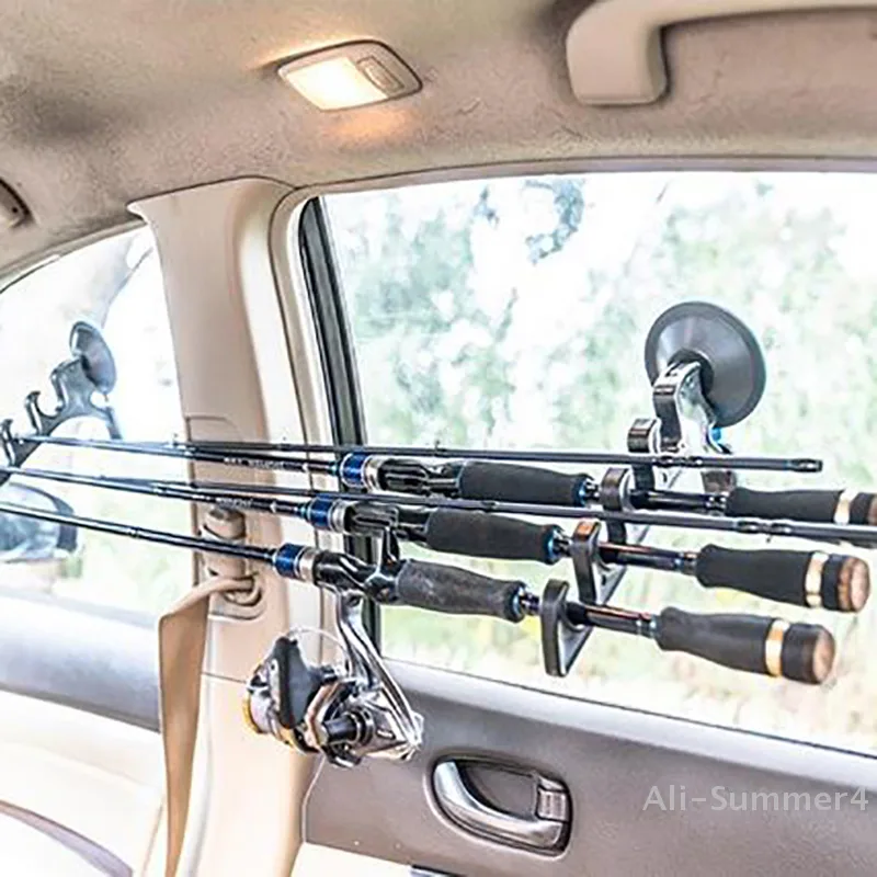 Suction Cup Fishing Rod Bracke - Fishing Equipment Holder 评论和价格