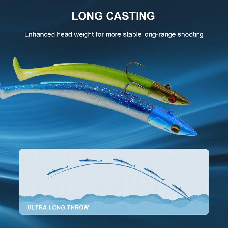 ESFISHING Soft Fishing Lure Le - Fishing Equipment Ebay 评论和价格