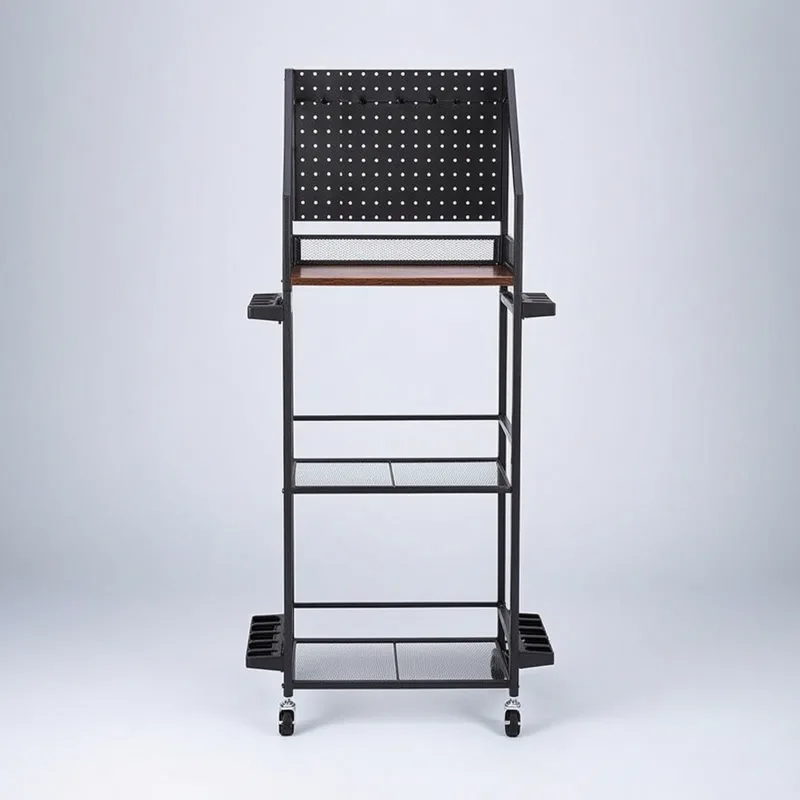 Fishing Rod Rack with Pegboard - Fishing Equipment Holder 评论和价格