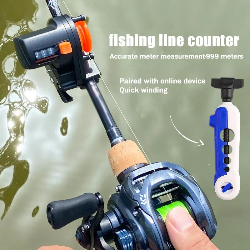 0-999M Fishing Line Counter De - Fishing Equipment Holder 评论和价格