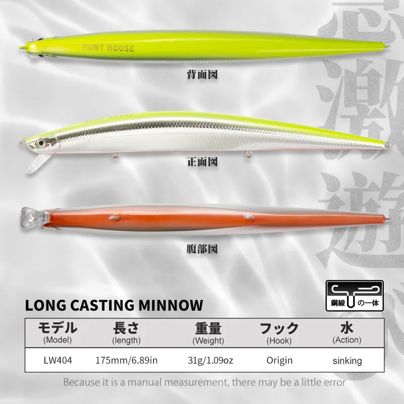 Hunthouse Sinking Tide Minnow  - Fishing Equipment Deals 评论和价格
