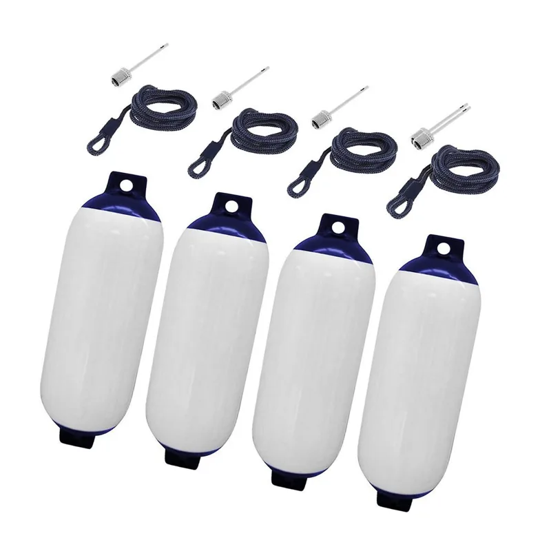 4Pcs Boat Fenders, Boat Access - Fishing Equipment Stores 评论和价格