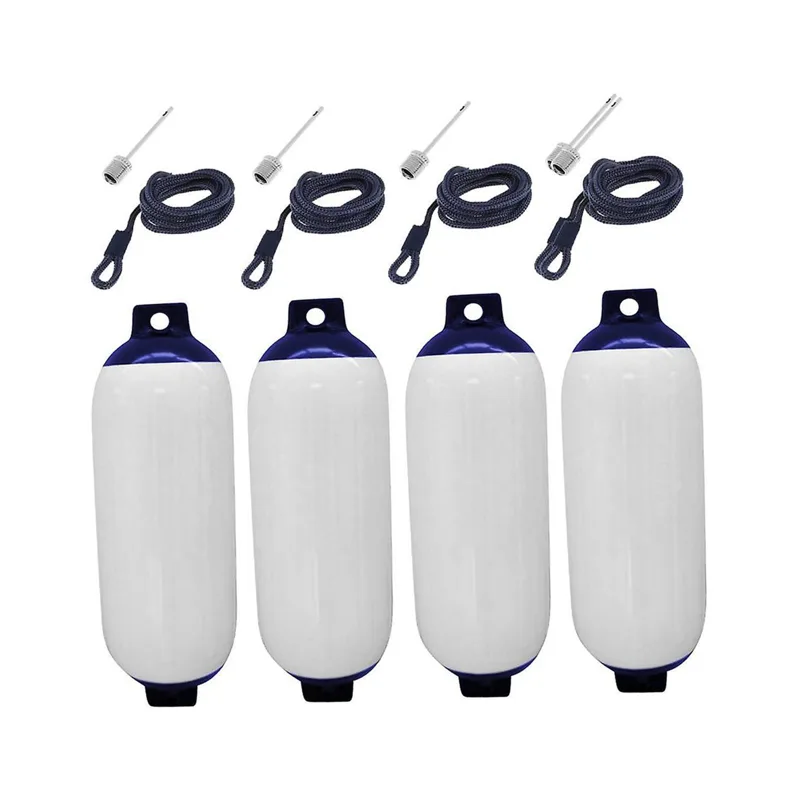 4Pcs Boat Fenders, Boat Access - Fishing Equipment Stores 评论和价格